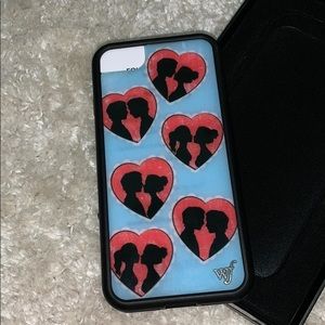 wildflower heart iphone 6/7/8 case